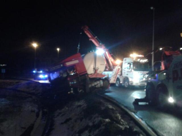 Semi en porte feuille au fossé 3