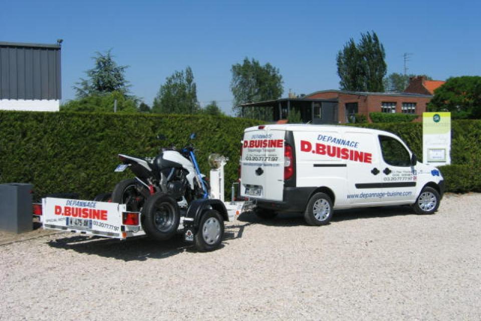 FIAT DOBLO+REMORQUE MOTO - Garage BUISINE Lille